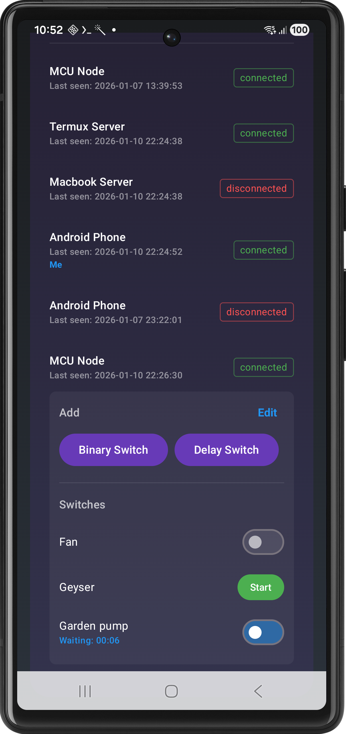 Interval Switch Schedule